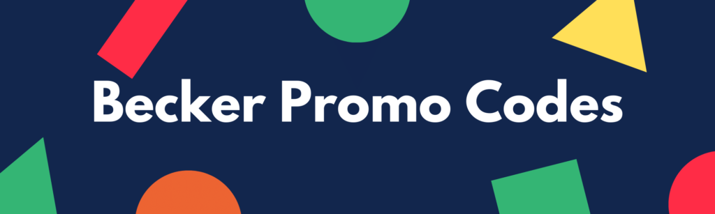 Becker Promo Code