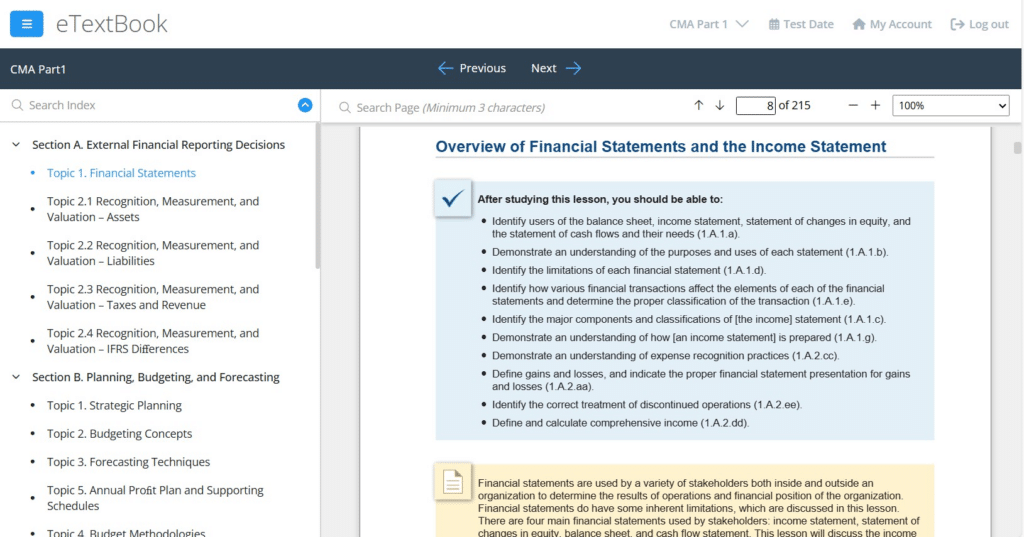 UWorld CMA eTextBook